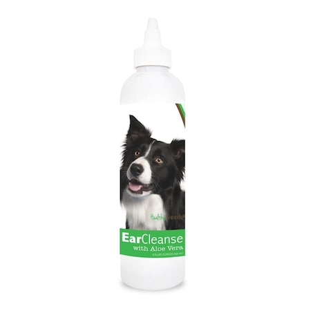 Healthy Breeds 8 oz Border Collie Ear Cleanse with Aloe Vera Cucumber Melon 840235101444